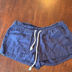 Roxy Dark Blue Athletic Shorts
